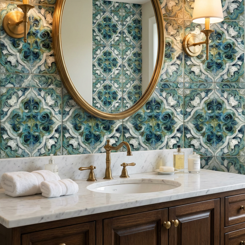 Azure Monarch Crest-Mediterranean