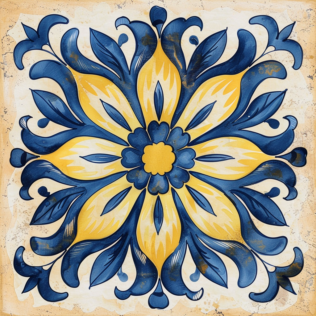 Amalfi Sunburst Bloom-Mediterranean